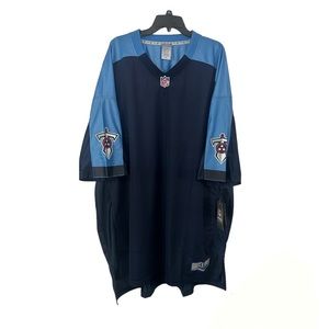 New Men’s Tennessee Titans blank jersey Size 4XL
